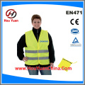 Manufactory supply Europe Market Standard Reflective safety vest, PMS colour and Brand can be done customized